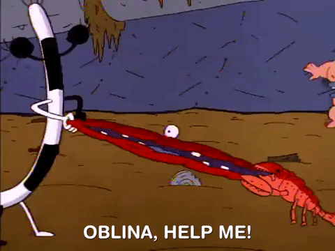 nickrewind giphydvr nicksplat aaahh real monsters giphyarm041 GIF