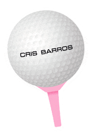 Golf Sticker by CRIS BARROS OFFICIAL