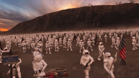 Unbreakable Kimmy Schmidt Robots GIF by NETFLIX