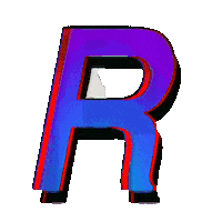 Glitch Alphabet Sticker by #BASILIO