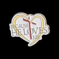 Jesus Loves Me Love GIF by Pinned Pins