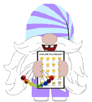 Feelings Gnome Sticker
