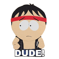 Hey Dude Sticker by South Park