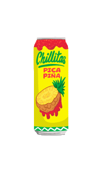 Pineapple Pina Sticker by Chillitas