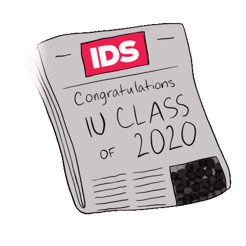 IDSnews giphyupload congrats congratulations graduation Sticker