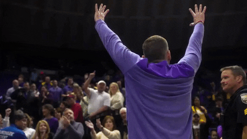 College Basketball Sport GIF by LSU Tigers