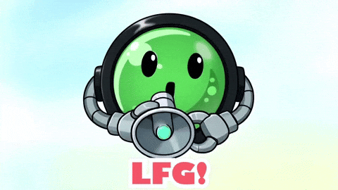 Happy Lets Go GIF by InfiNFT Royale
