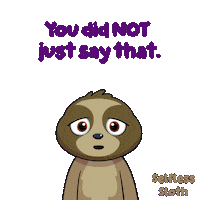 Sloth You Didnt Sticker by VeeFriends