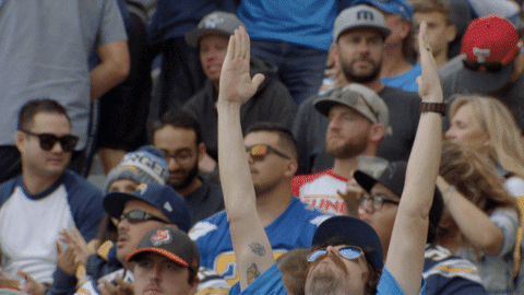 Football Nfl GIF by Los Angeles Chargers