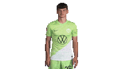Football Hello Sticker by VfL Wolfsburg