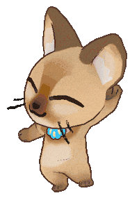 Cat Sticker by Kitten Cup Studio