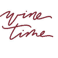 Wine Lettering Sticker
