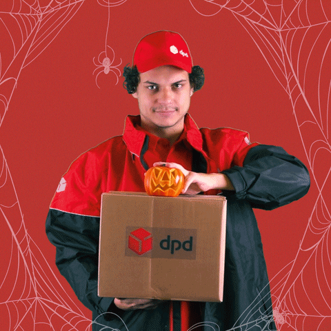 Halloween Delivery GIF by DPD France