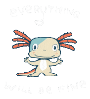 Axolotl Love Sticker