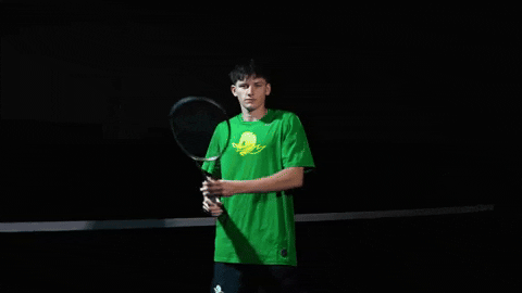 Mens Tennis Oregon GIF by GoDucks
