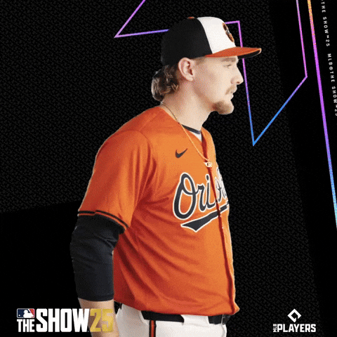 Baltimore Orioles Look GIF by MLB The Show