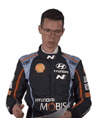 Thierry Neuville Signature Sticker by FIA World Rally Championship