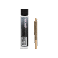 Relax Weed Sticker by Kushy Dreams