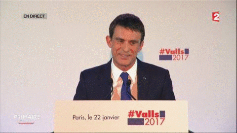 manuel valls merci GIF by franceinfo