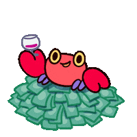 Pay Me Make It Rain Sticker by pikaole