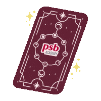 psbacademy open house tarot card psba psb academy Sticker