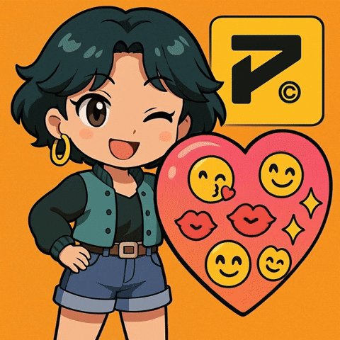 Kisses Sparkles GIF by Persona