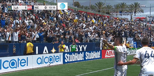 robbie keane celebration GIF by LA Galaxy