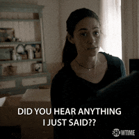 season 6 did you hear anything i just said GIF by Shameless