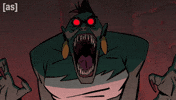 Monster Screaming GIF by Adult Swim