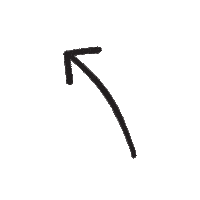 Black Arrow Sticker by DilleKamille