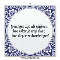 Humor Spreuk GIF by Tegelspreuken.nl