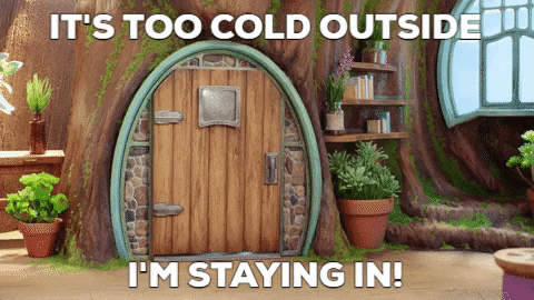 Snow Freezing GIF by The Tiny Chef Show