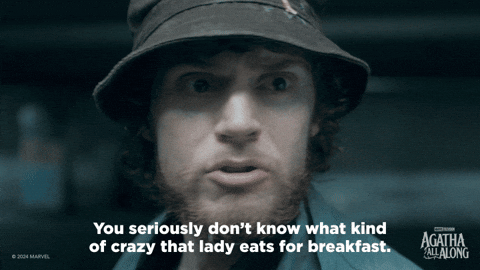 Crazy Lady GIF by Marvel Studios