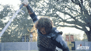 Fight Sword GIF by ION Mystery