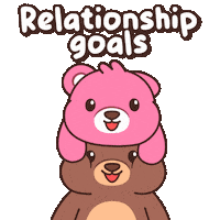 Teddy Bear Love Sticker by BEARISH
