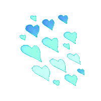 In Love Hearts Sticker