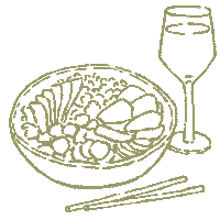 Restaurant Sticker by Vabali Spa