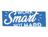 Work Smart Sticker by Cepar Digital Agency