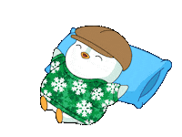 Tired Good Night Sticker by Pudgy Penguins