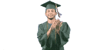 College Graduate Smile Sticker by Palm Beach State College