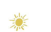 Good Morning Sun Sticker by Mia Baté