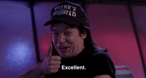 Mike Myers Thumbs Up GIF