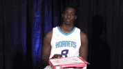 basketball wink GIF by Charlotte Hornets