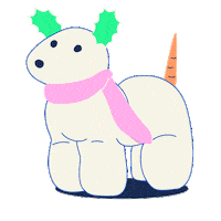 Chewy Claus Sticker by Chewy