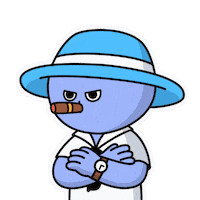 Angry Clock Sticker by Kudai