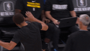 Golden State Warriors Sport GIF by NBA