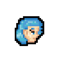 Pixel Clare Sticker