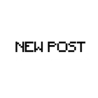 Pixel Post Sticker