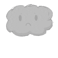 clouds STICKER