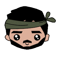 Happy Warrior Sticker